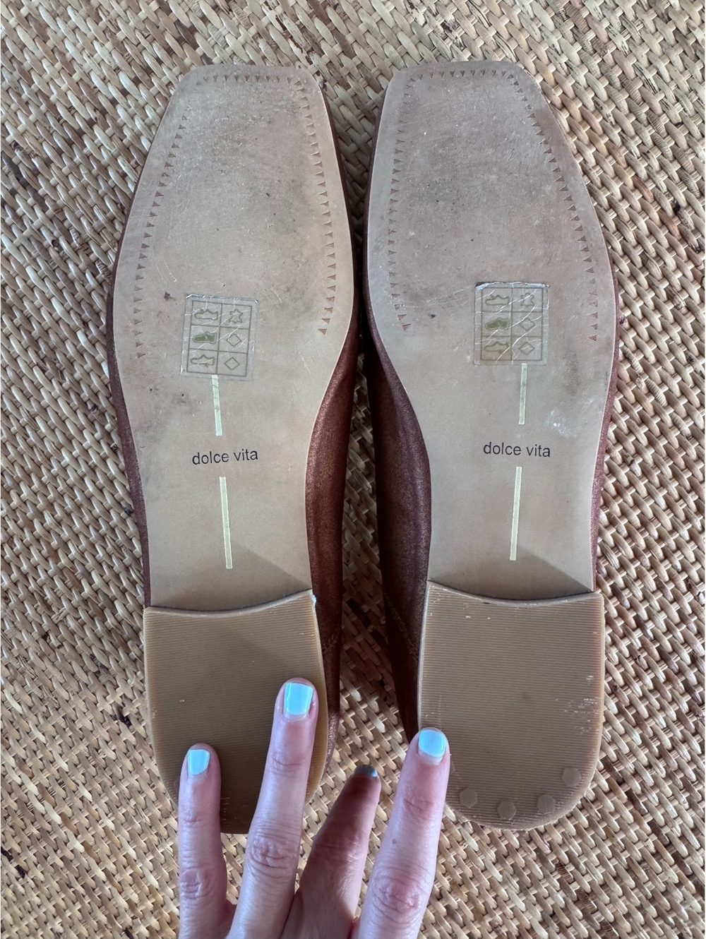 Dolce Vita Square Toe Ballet Flats - Picture 3 of 6
